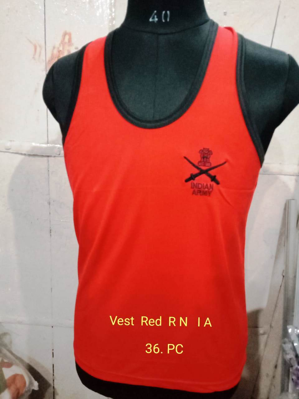 Vest All Colour R N 1a