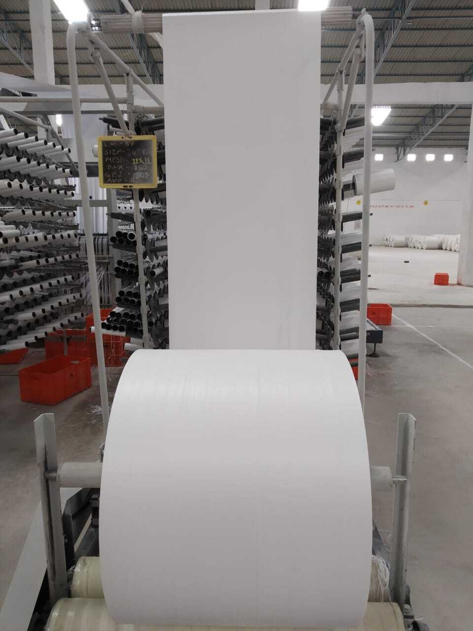 Pp Woven Roll - Polypropylene Fabric 100-200cm Width, White Color, 100-300gsm, 500-1500n/5cm Tensile Strength | Durable, Reusable, Moisture-resistant, Uv Stabilized