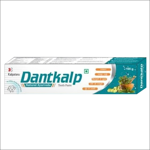 100 ग्राम प्राकृतिक आयुर्वेद टूथ पेस्ट आयु समूह: सभी उम्र के लिए उपयुक्त