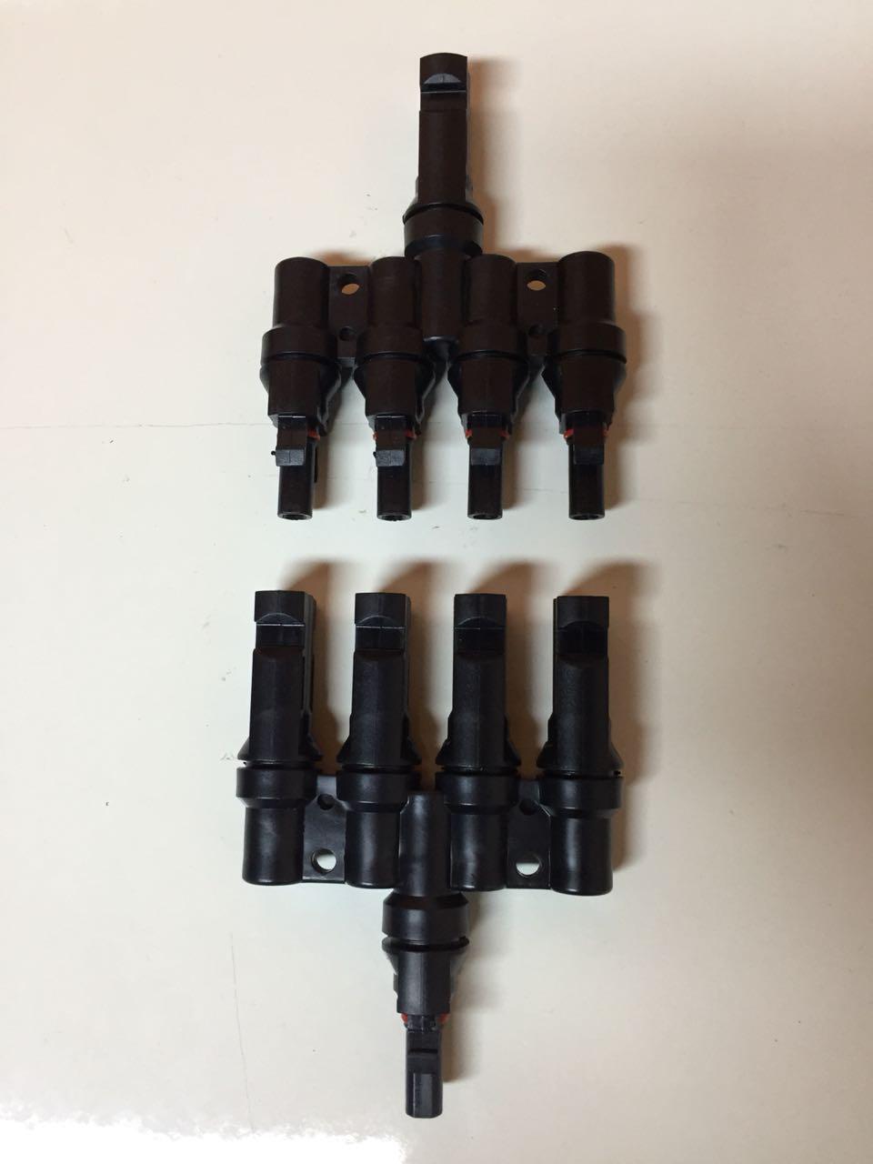 Mc4 Connector - Polyamide Pa66, 20mm X 15mm X 10mm | Ip67 Rated, Black, 1000v Dc, 20a, Durable Solution For Solar Module Connections