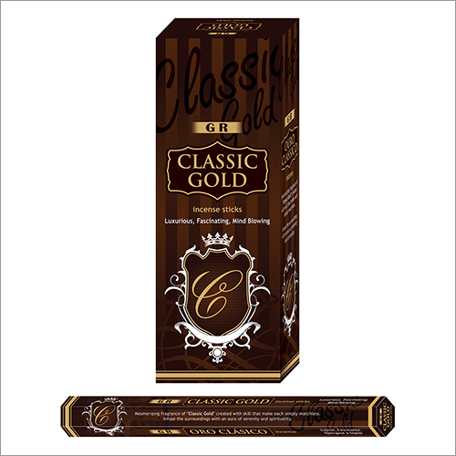 पर्यावरण के अनुकूल क्लासिक गोल्ड अगरबत्ती