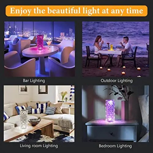 Led Table Lamp With Remote Control