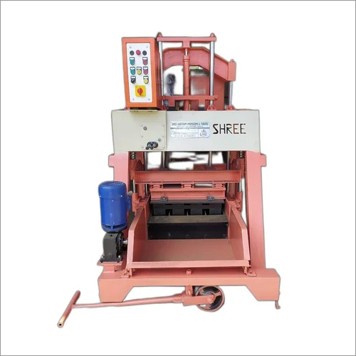 Red Cement Block Making Machine 650 Model