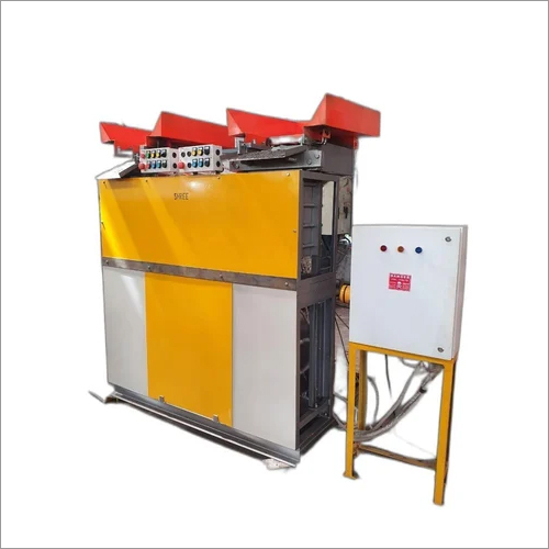 Semi Automatic Interlock Brick Making Machine - 15 Hp Hydraulic Motor, 30 Tonnes Pressing Capacity | Automatic, 220-440 Volt, Yellow, Fly Ash Material