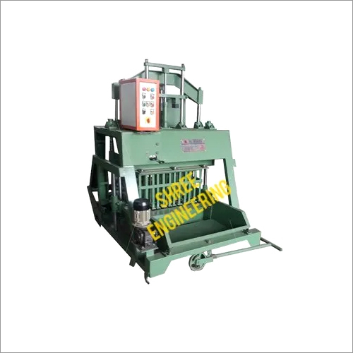 Egg Laying Concrete Block Making Machine - Fly Ash Material, 220-440 Voltage, Green Color | Automatic Hydraulic Pressure System, Brick Production Line, Warranty Included
