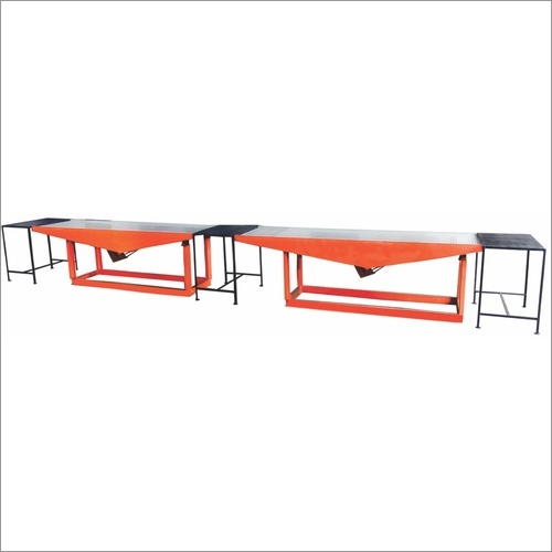 Orange Designer Tiles Making Vibro Table