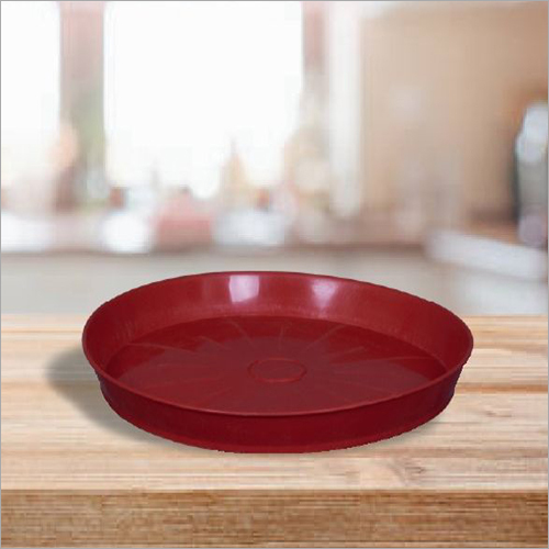 Red Planter Bottom Plate