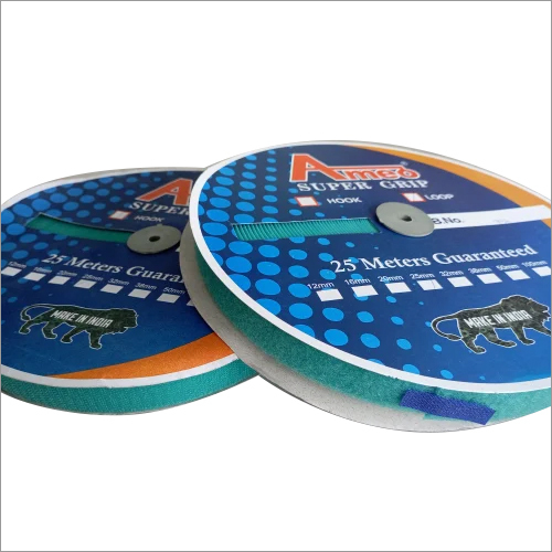 Black 100% Nylon Hook And Loop Tapes