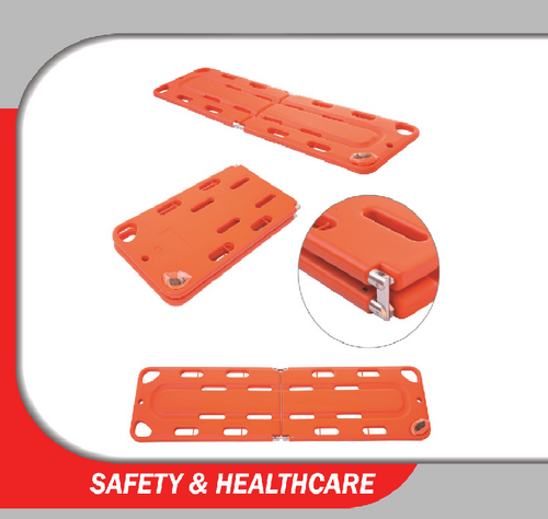 एडजस्टेबल हाइट 4 फोल्ड स्पाइन बोर्ड