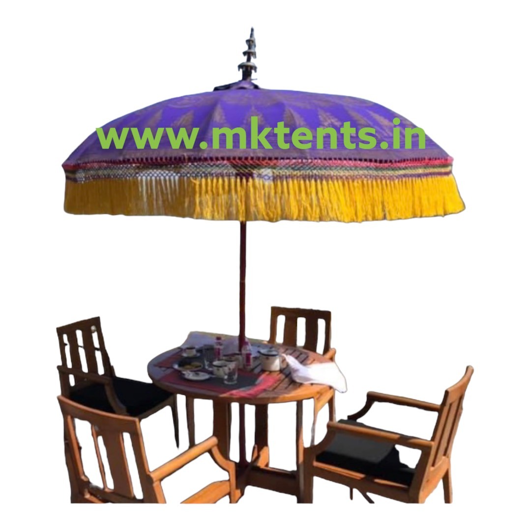 Multicolor Garden Umbrellas