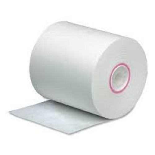 Thermal Paper Rolls - 57x28 Meter White | Ideal For Barcode Printing In Logistics, Retail, Banking, And Parking Applications