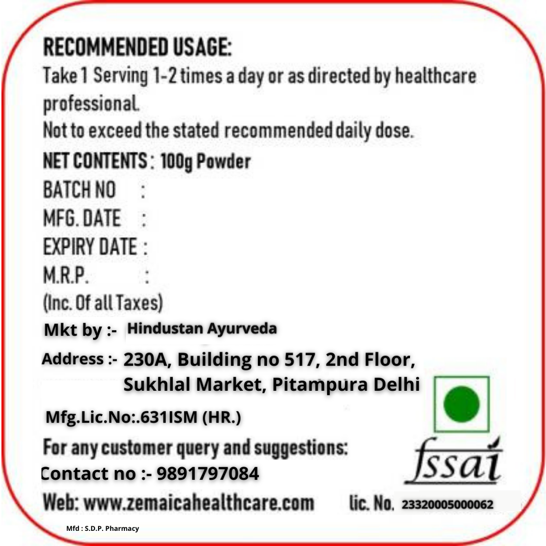 Height Increase Supplement Dosage Form: Powder