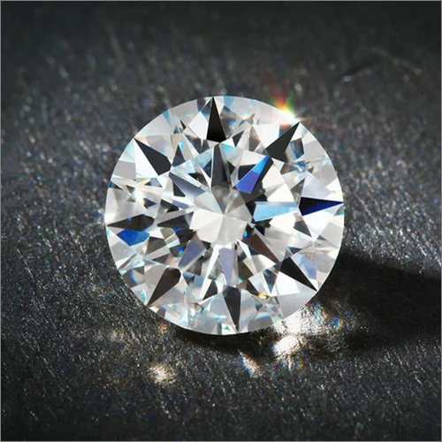 White Round Cubic Zirconia - Size: Different Available