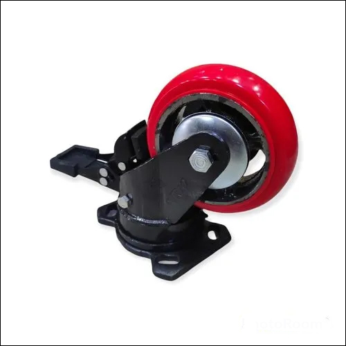 रेड एंड ब्लैक फ्रॉज सीआई पीयू व्हील