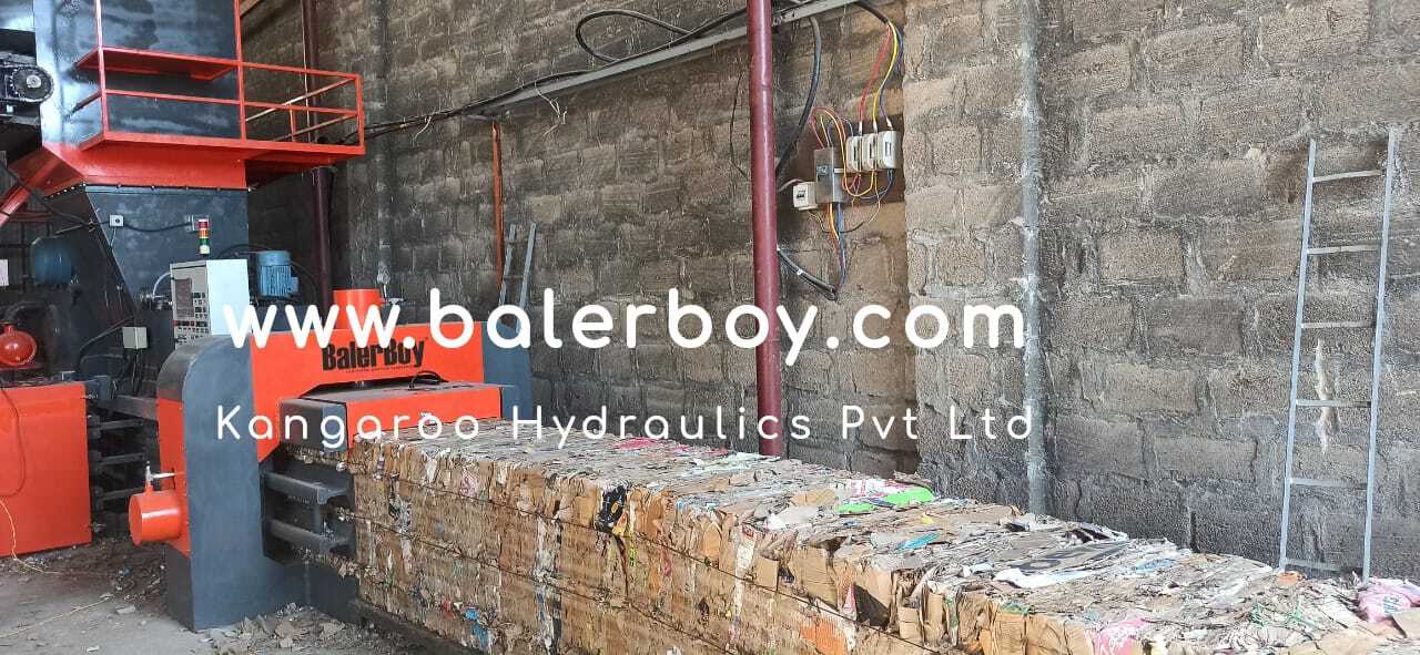 Fully Automatic Horizontal Auto-tie Baling Machine Body Material: Stainless Steel