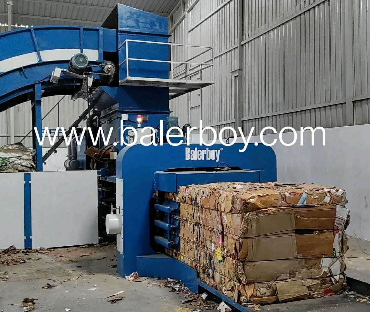 Fully Automatic Horizontal Auto-tie Baling Machine Body Material: Stainless Steel
