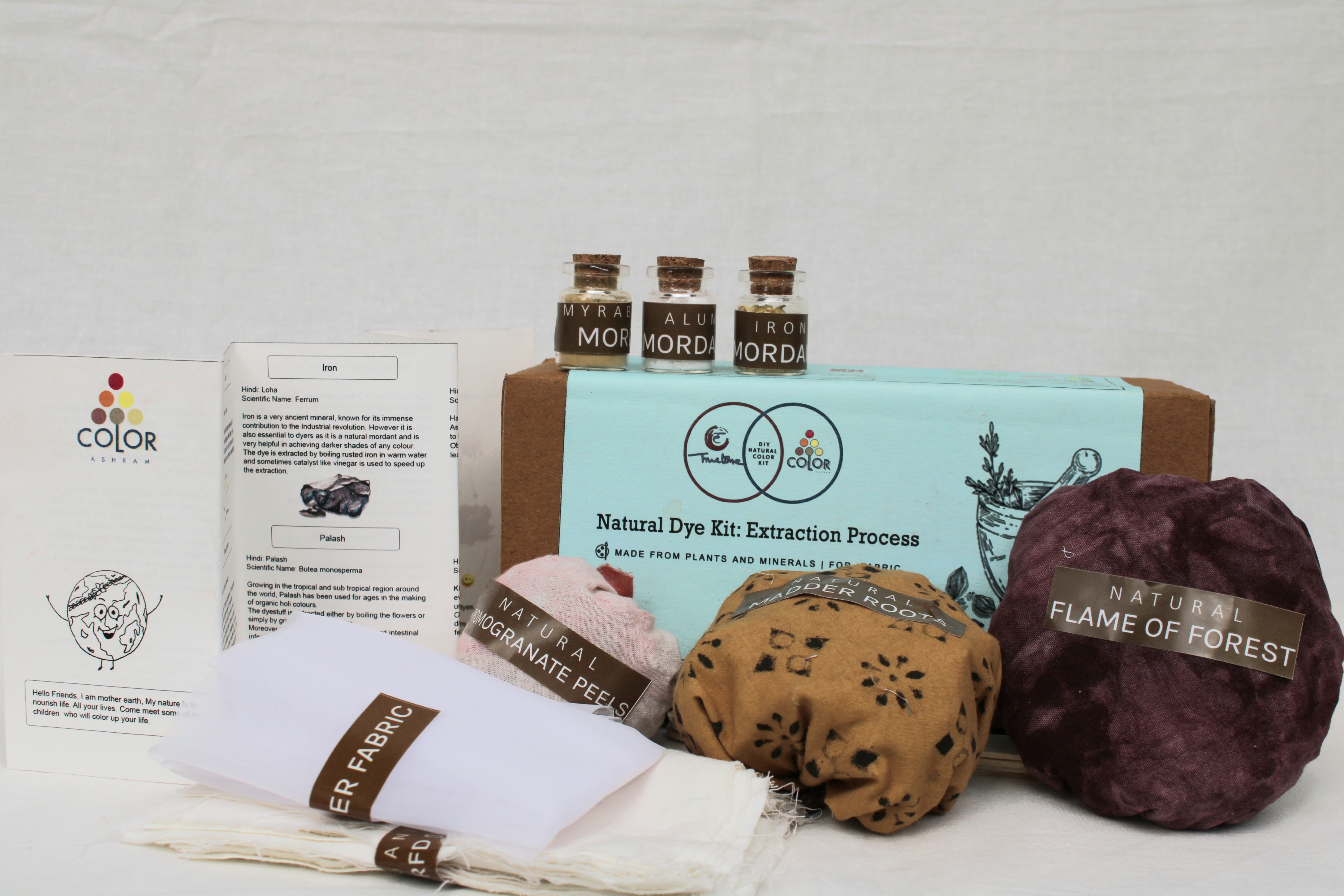 Natural Dyeing By Extraction Process Diy Kit