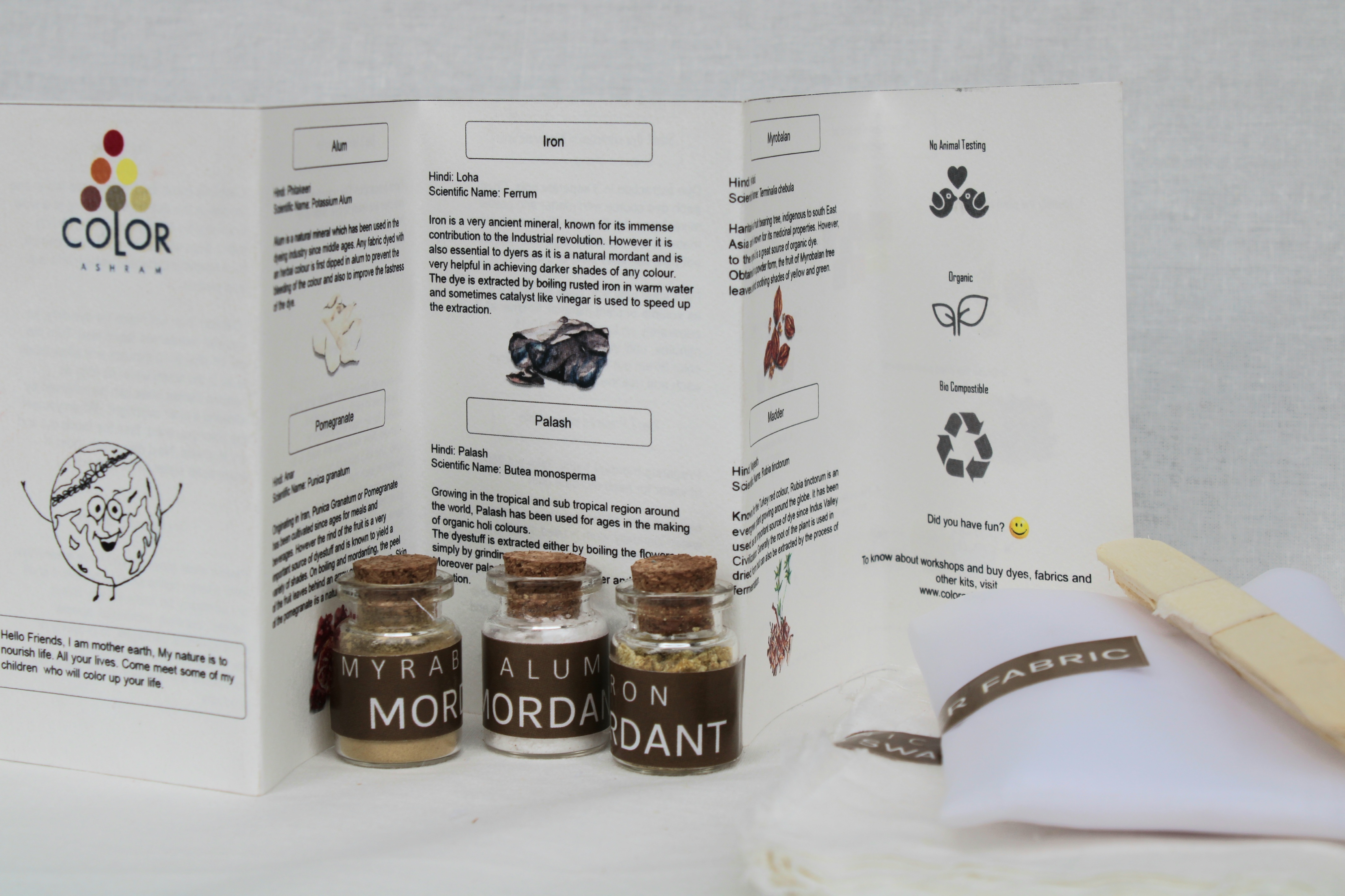 Natural Dyeing By Extraction Process Diy Kit