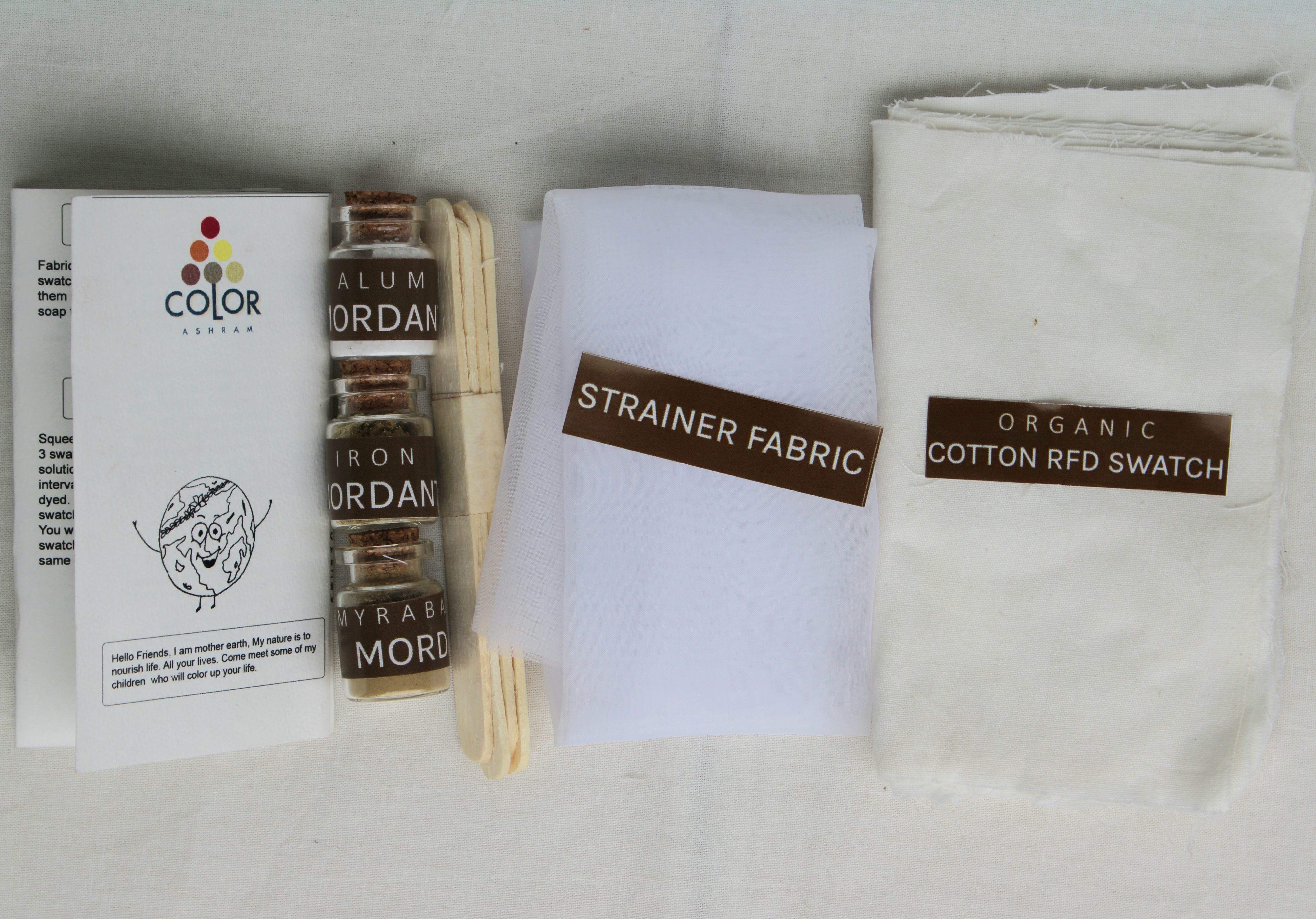 Natural Dyeing By Extraction Process Diy Kit