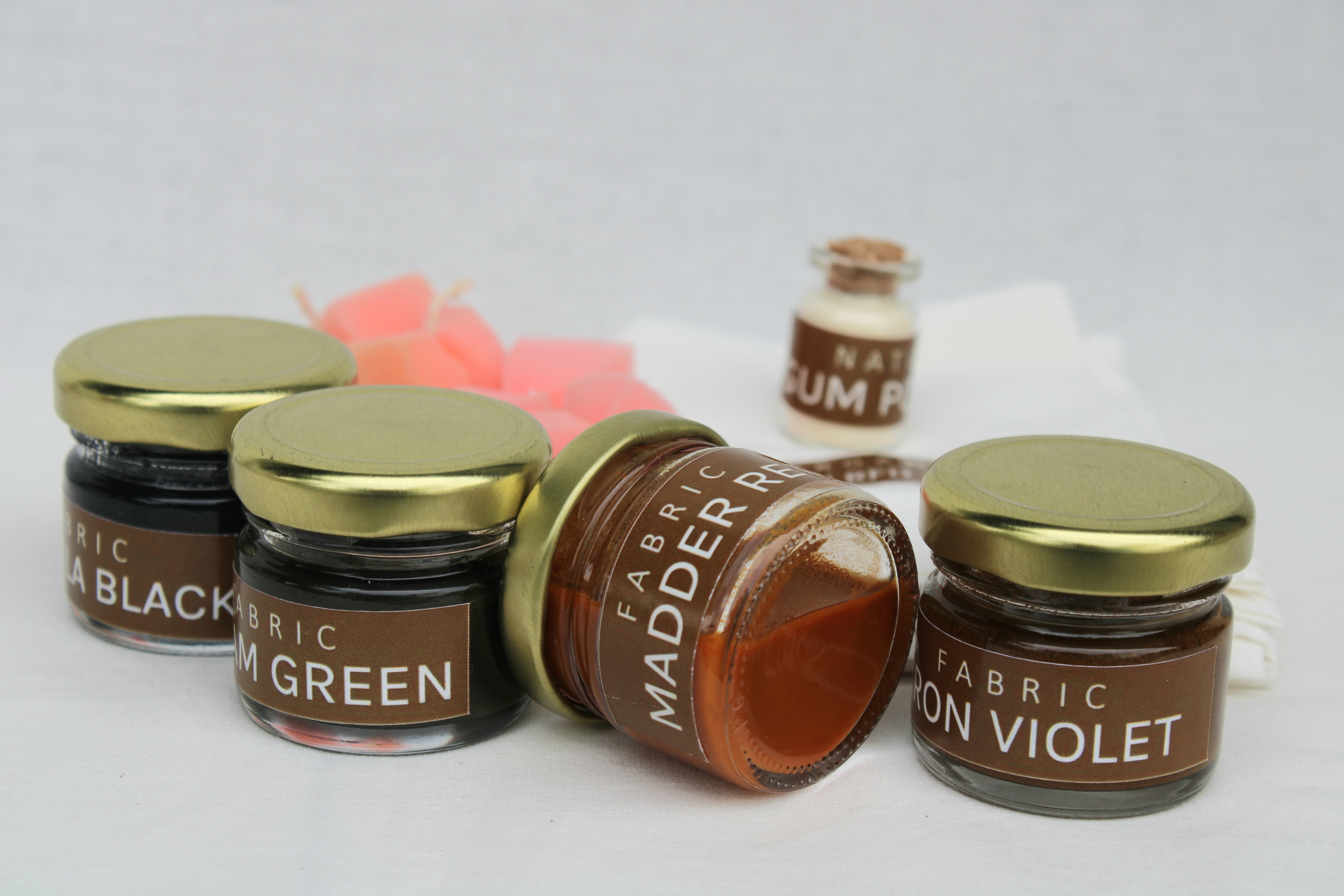 Diy Kit: Fabric Painting With Natural Dye Paste (Cold Palette)