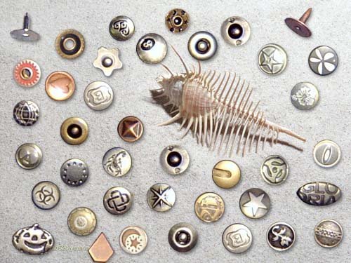 Fancy Metal Buttons