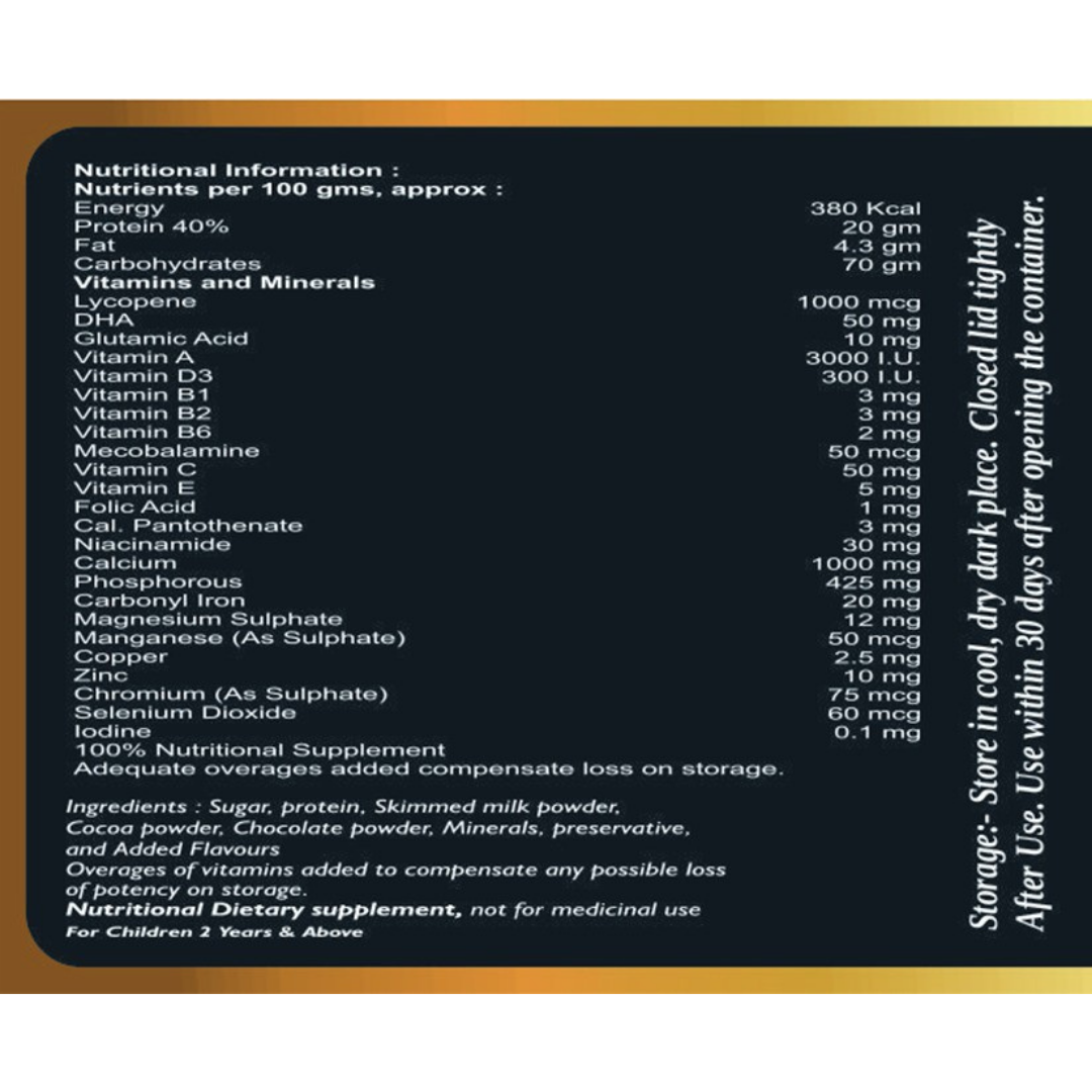 Weight Gain Protein Powder Age Group: 18+