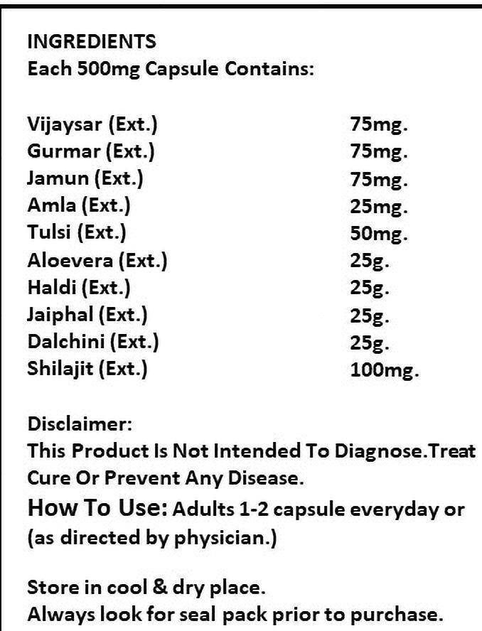 Body Diabetes Control Medicine Age Group: Suitable For All Ages