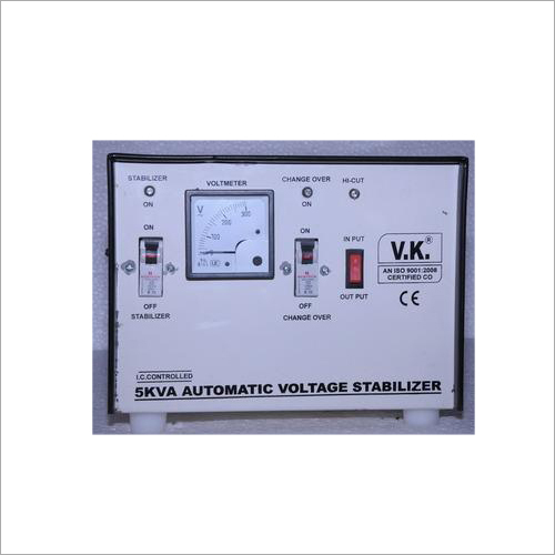 5KVA स्वचालित वोल्टेज स्टेबलाइजर