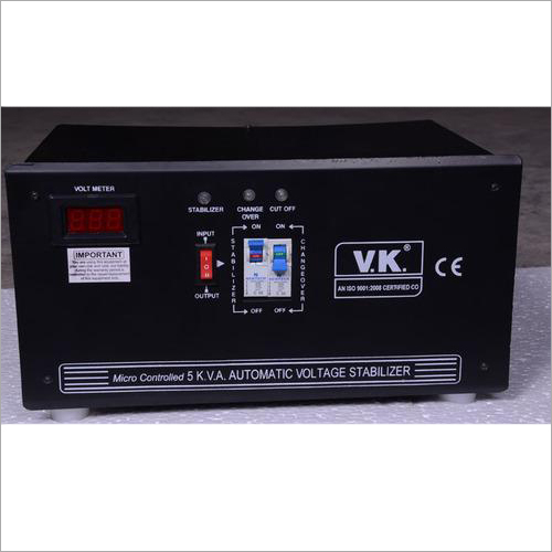 Micro Controlled Automatic Voltage Stabilizer Current: Ac