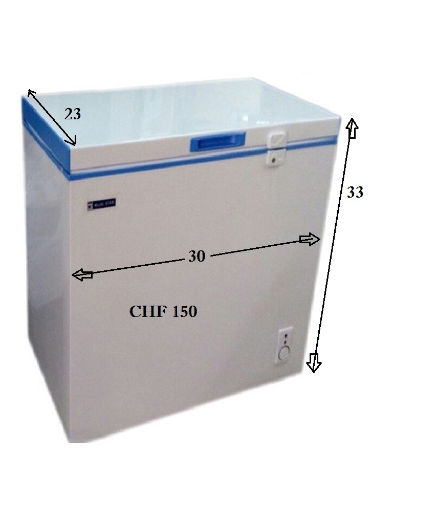 White Chf 150 Deep Freezer