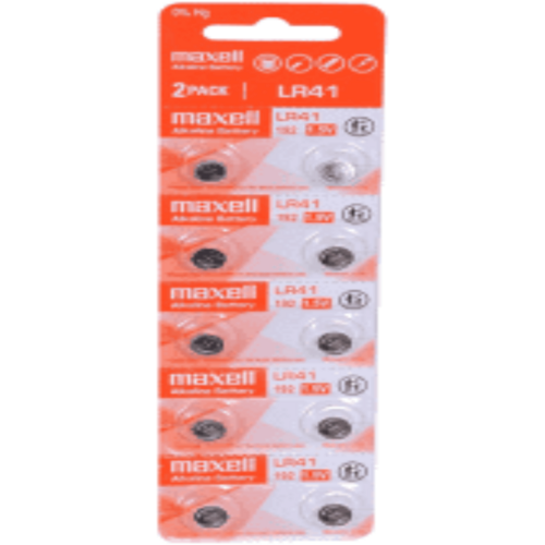 मैक्सेल Lr41 बटन सेल