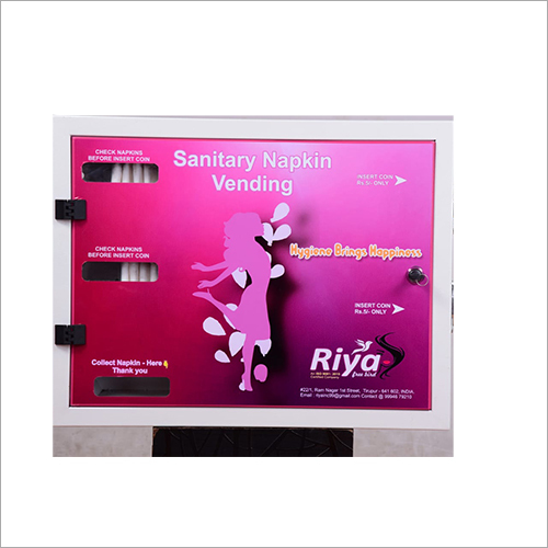 Pink Sanitary Napkin Vending Machine Rv-103