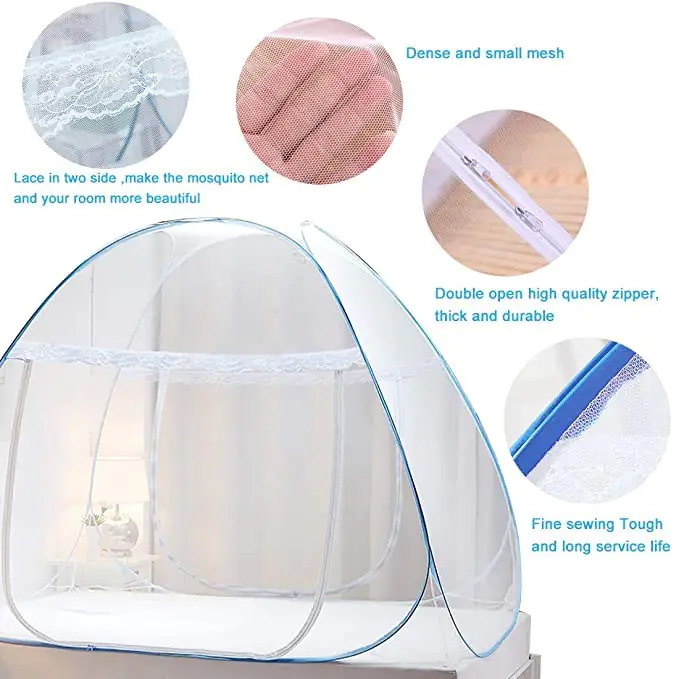 White Mosquito Net For Double Bed