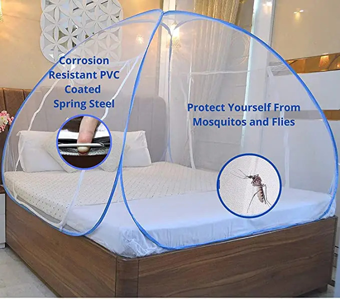 White Mosquito Net For Double Bed