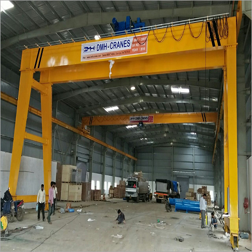 Double Girder Gantry Crane Application: Outdoor Yard