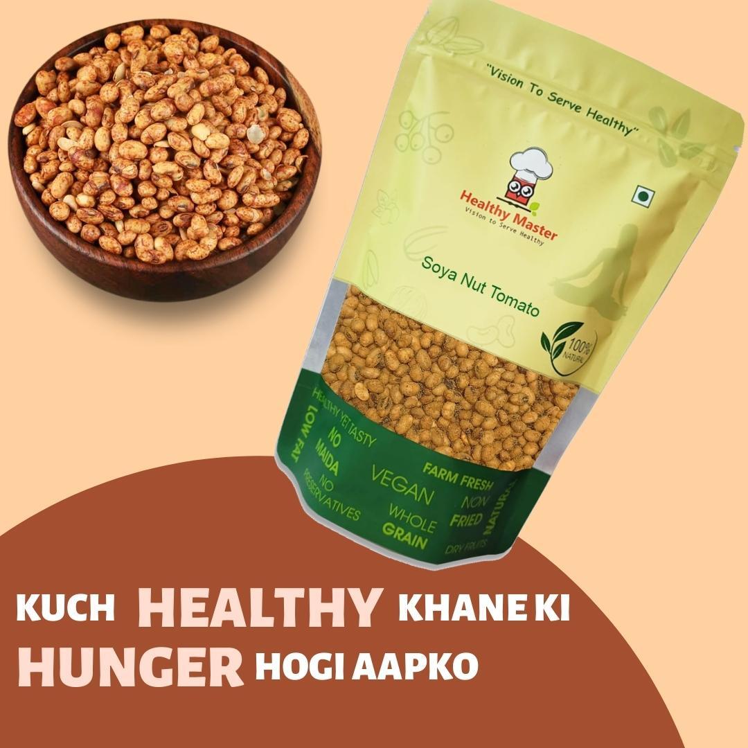 It Has Tangy Taste And Serves As Perfect Munch All Time Of The Day Soya Nut Tomato