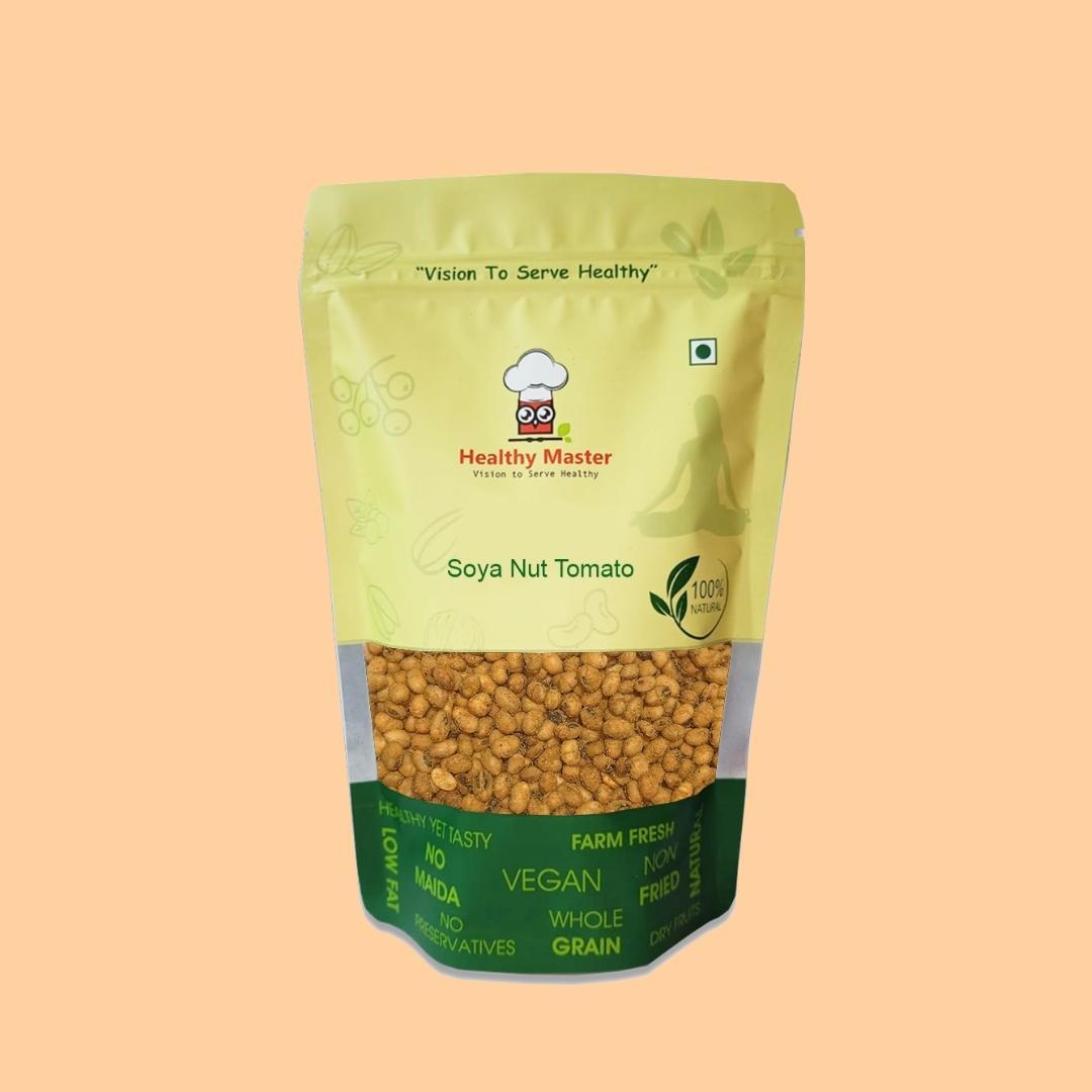 It Has Tangy Taste And Serves As Perfect Munch All Time Of The Day Soya Nut Tomato