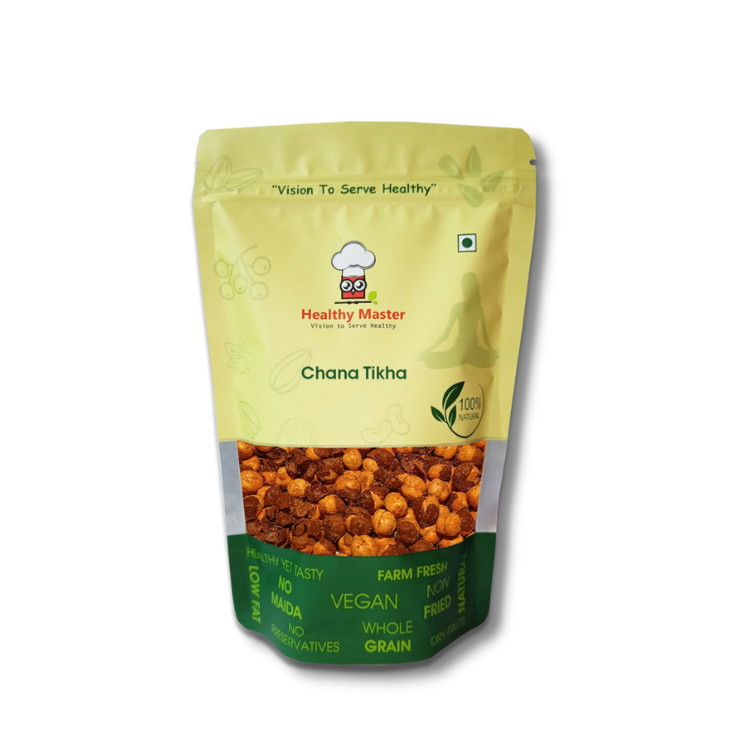 Spicy Roasted Masala Chana - Non-fried Whole Legume Snack | High Fiber Protein-rich Packed With Vitamins & Essential Minerals