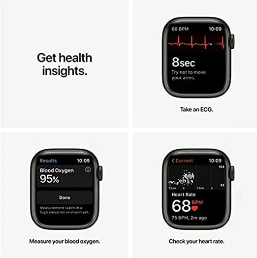 I7 Pro Smartwatch - 5cm Black Lcd, Lithium Battery 8 Days | Heart Rate, Oxygen Monitor, Bluetooth, Fitness Tracking, Ip67