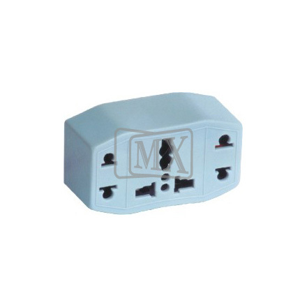 Mx यूनिवर्सल कनवर्ज़न प्लग + 2 वे 3 इन 1 प्लग