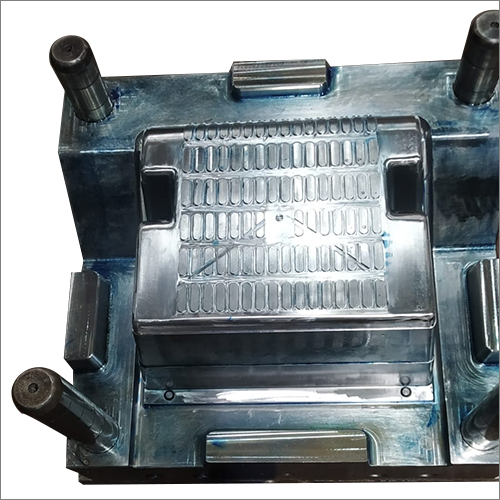 सिल्वर स्टैकेबल रैक मोल्ड