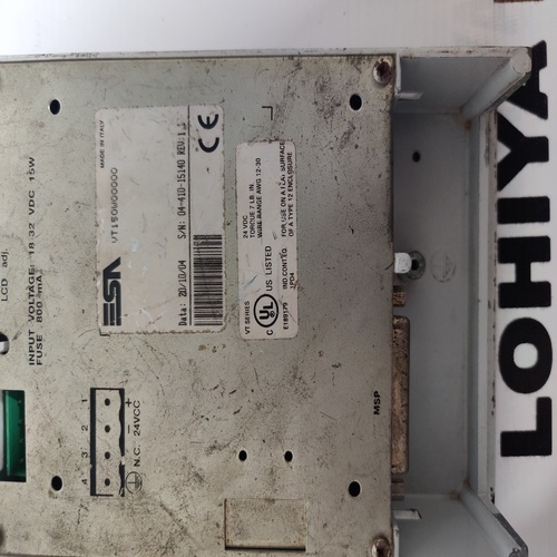 Esa Vt150w00000 Operator Panel