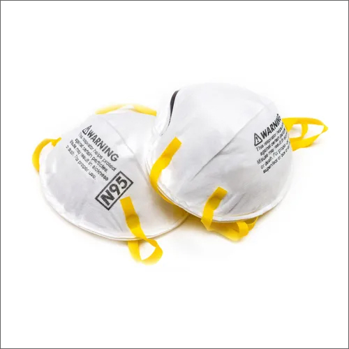 व्हाइट 5 लेयर N95 फेस मास्क लिंग: यूनिसेक्स