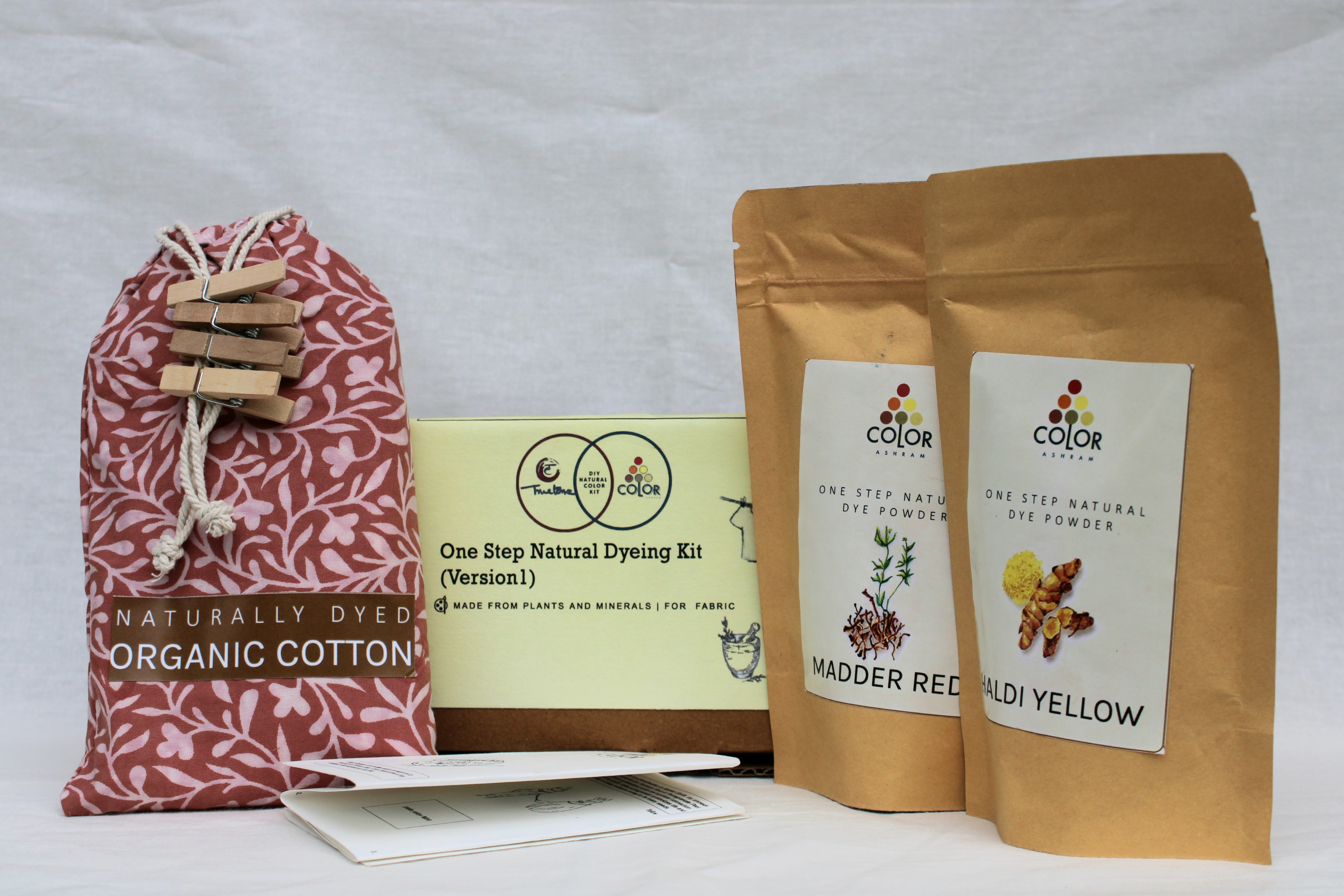 Diy Kit: One Step Natural Dyeing Kit (Version1