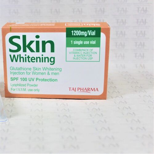 Glutathione For Injection 1200mg Expiration Date: 2 Years