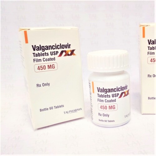 Valganciclovir Tablet Usp 450mg Expiration Date: 3 Years