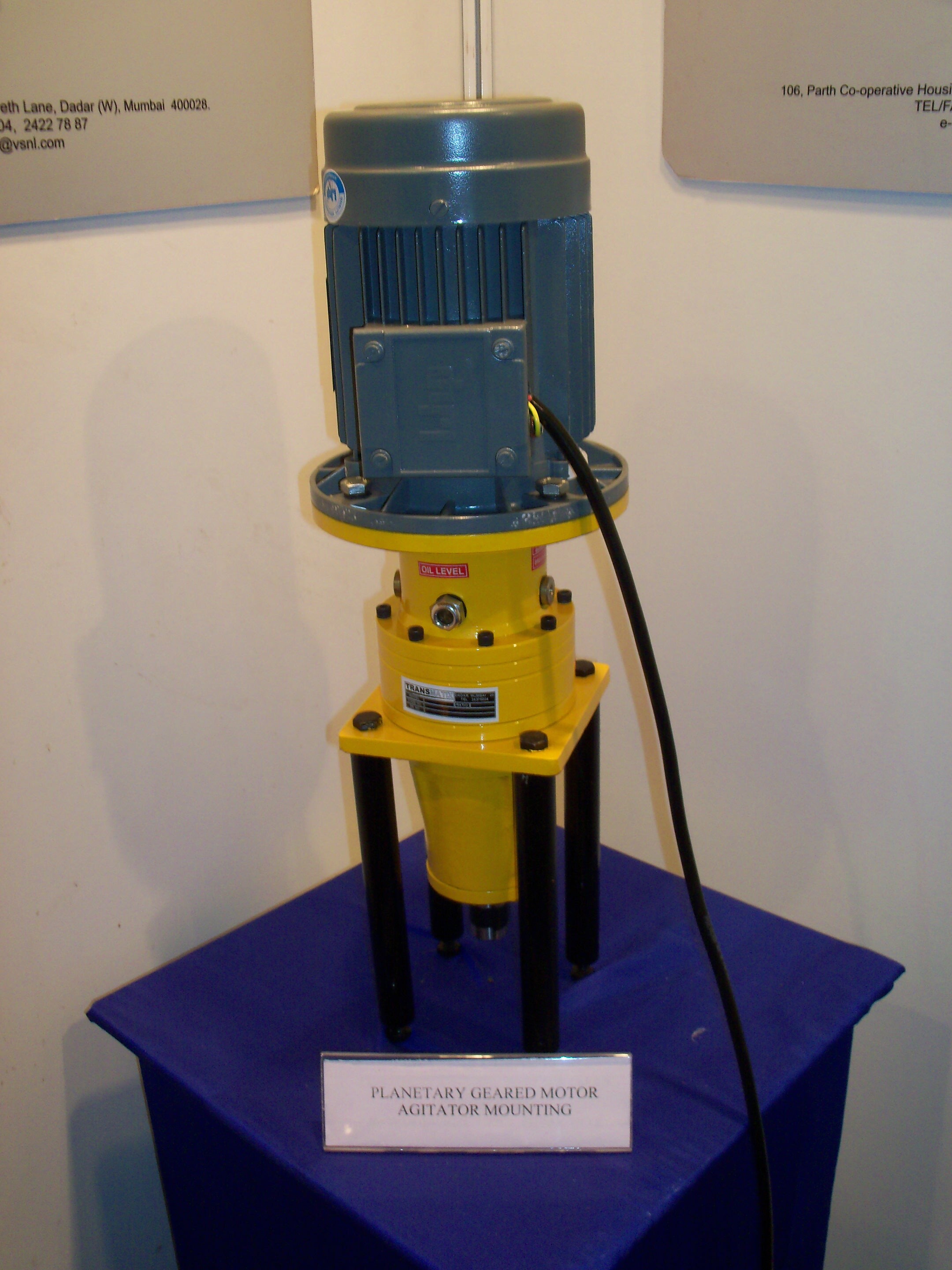 Industrial Planetary Gear Boxes - Color: Yellow