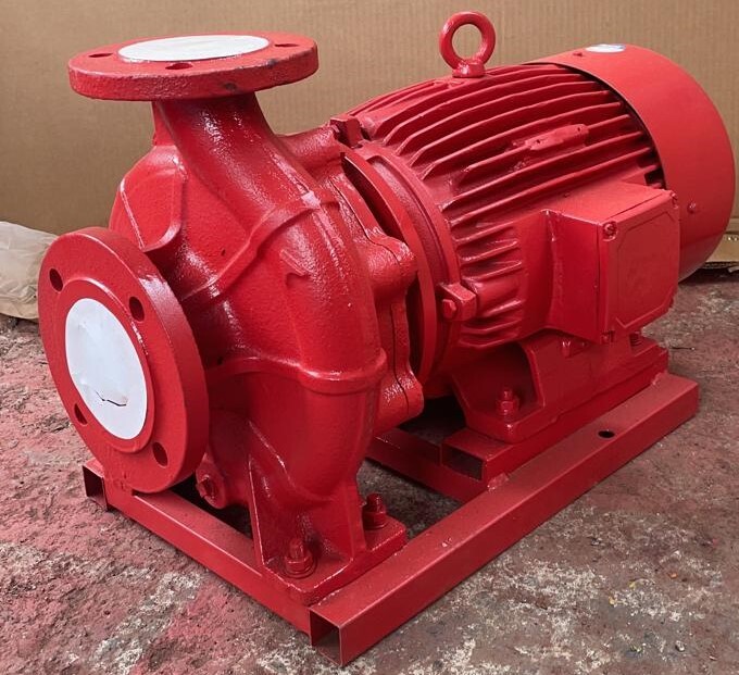 Red Centrifugal Monobloc Pump