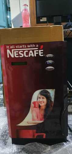 अर्ध-स्वचालित दो लेन स्वचालित कॉफी वेंडिंग मशीन