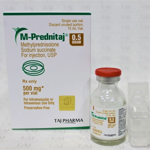 Methylprednisolone Sodium Succinate For Injection Usp 500mg General Medicines